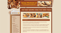 Desktop Screenshot of daveyswholesale.co.uk
